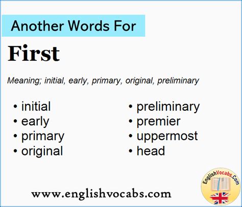 another word for first choice.